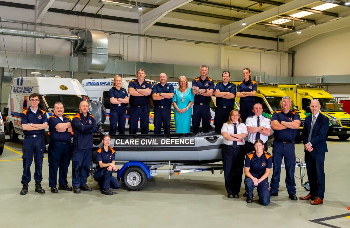 New Rescue Boat Boosts Clare’s Flood Response Force 26 1 CCC Boat Launch 250625