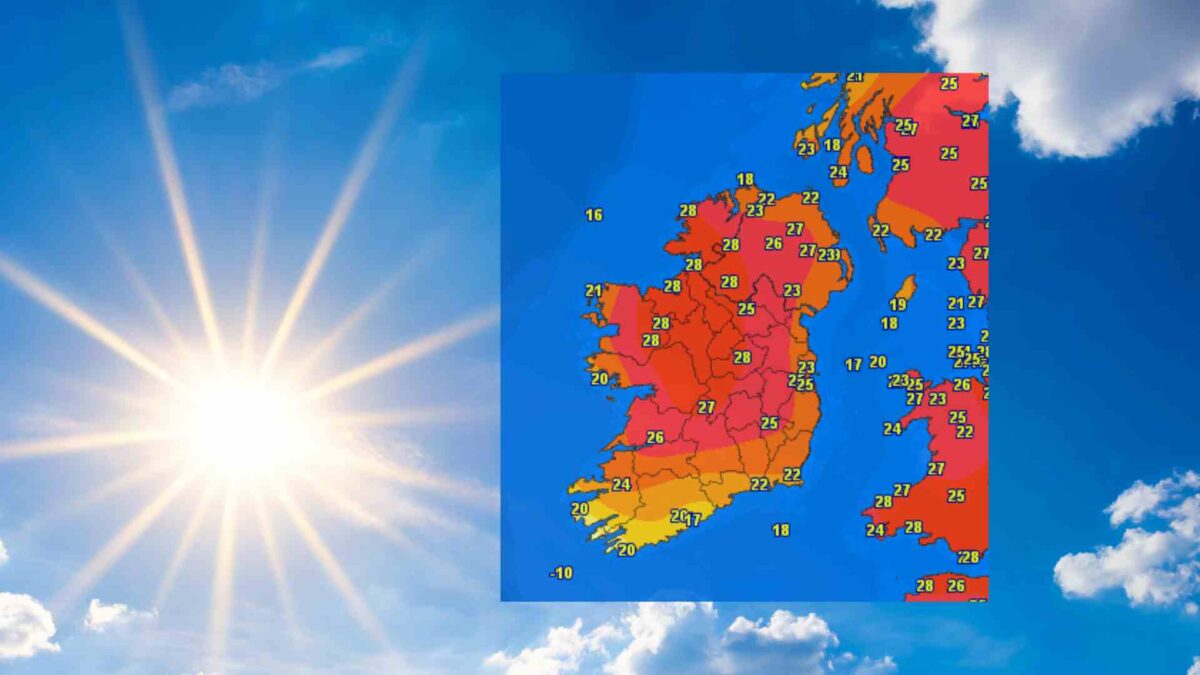 Ireland Records Hottest Day in Nearly 3 Years 25 hottest