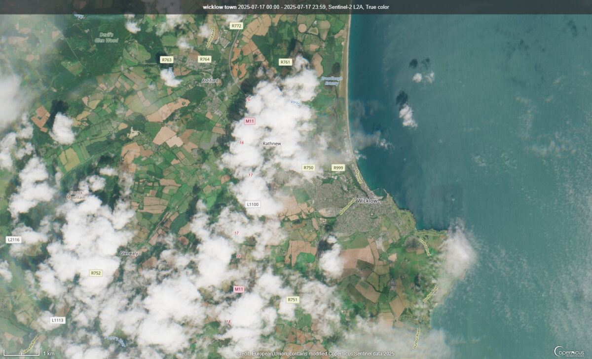 Gloom Over Portrush as Sunshine Stays Away 26 2025 07 17 00 00 2025 07 17 23 59 Sentinel 2 L2A True color