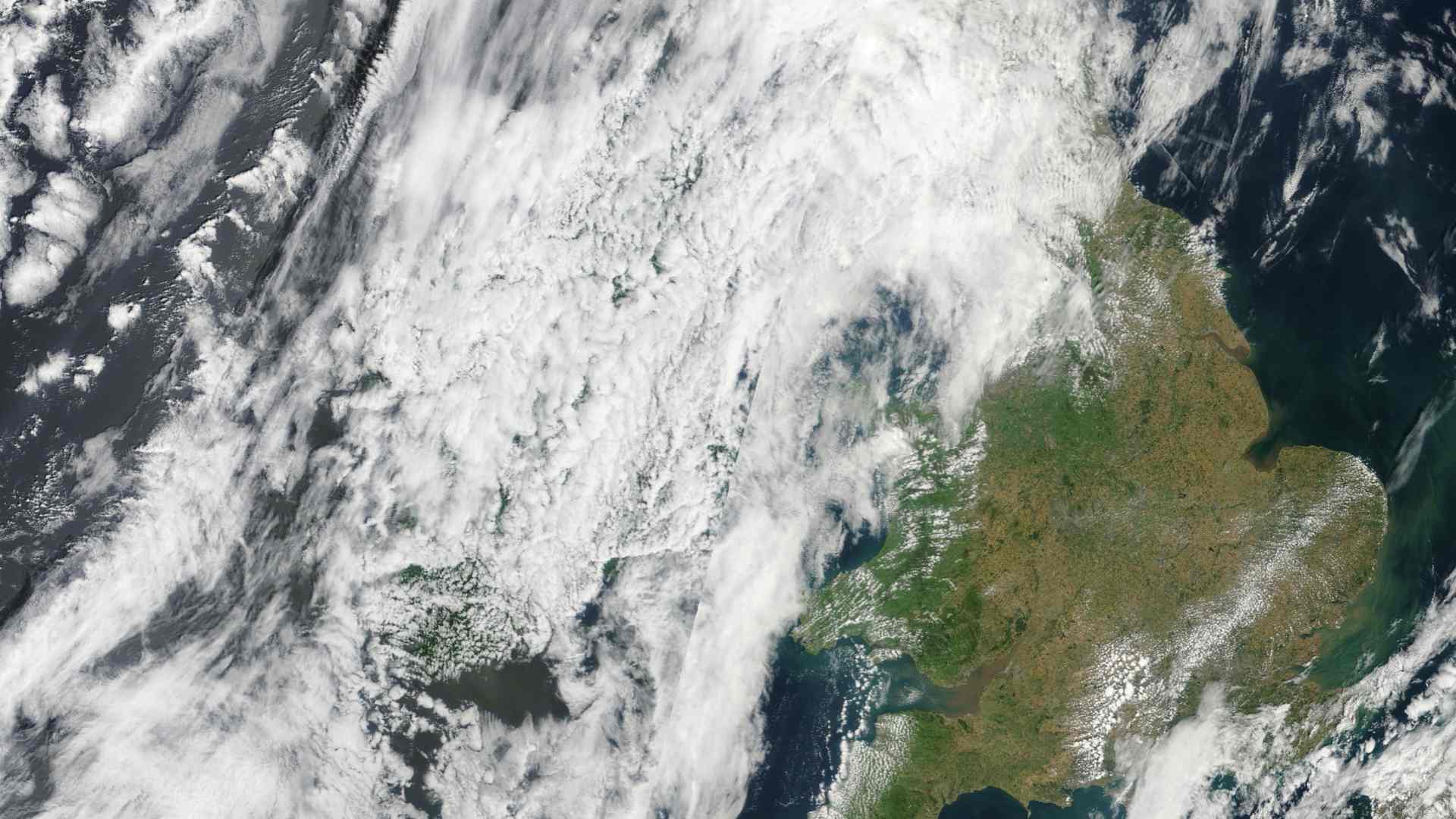 Ireland from space