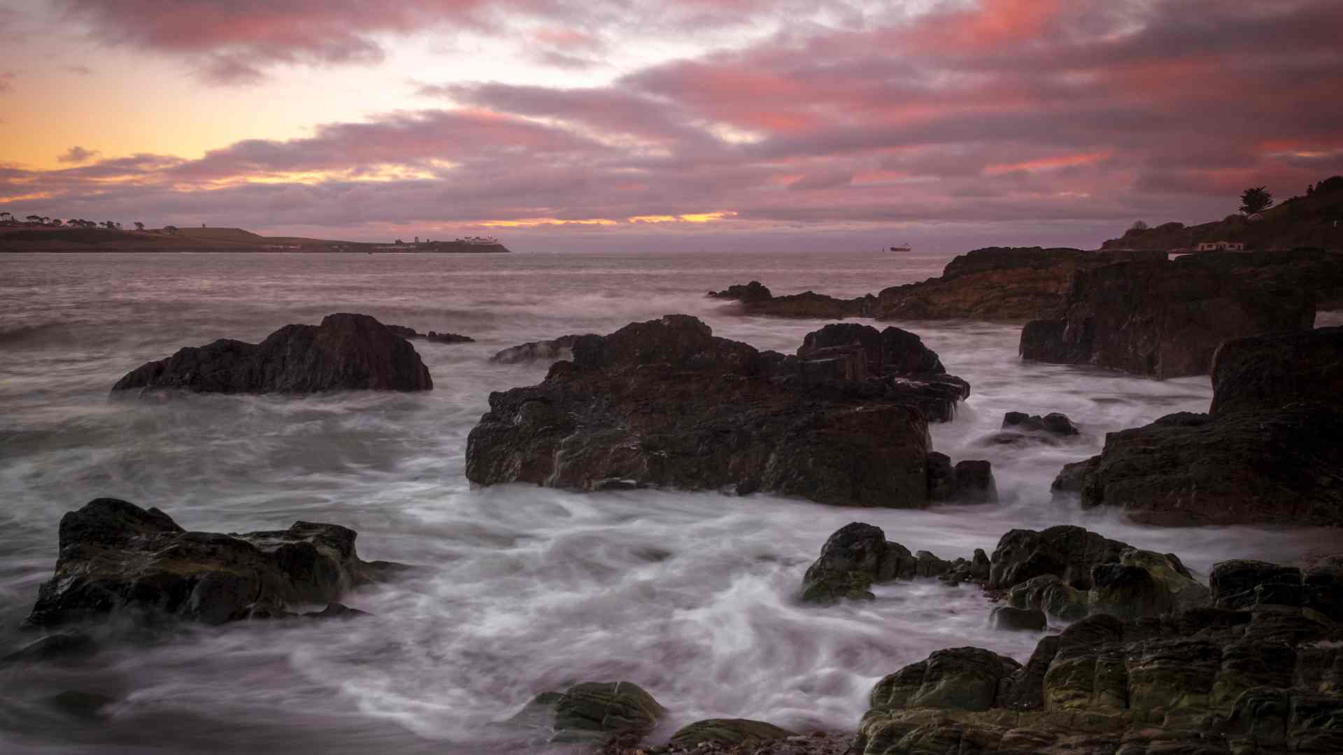 Roche's Point Lighthouse from Graball Bay, Crosshaven, Co. Cork