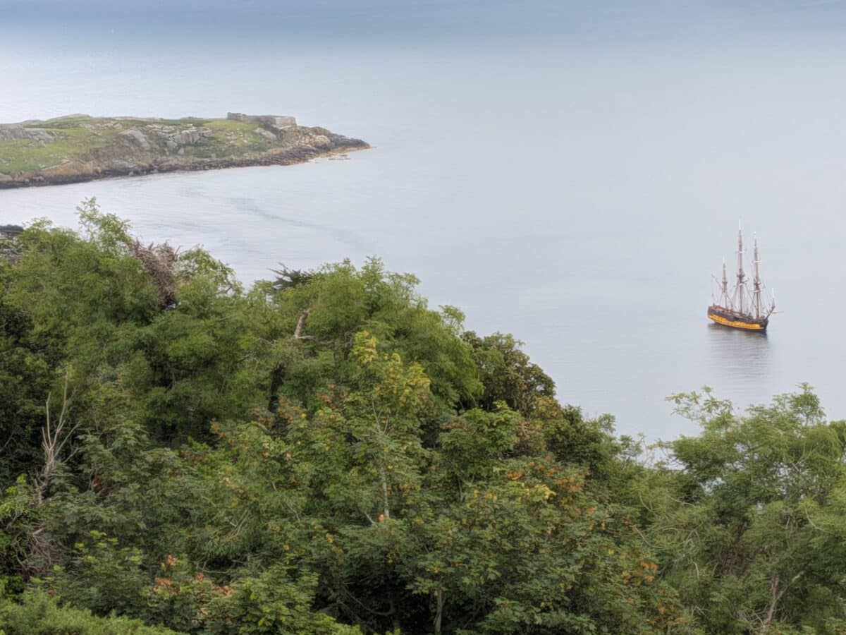 Historic Ketch Ilen Sails Past Dalkey Island 25 Untitled