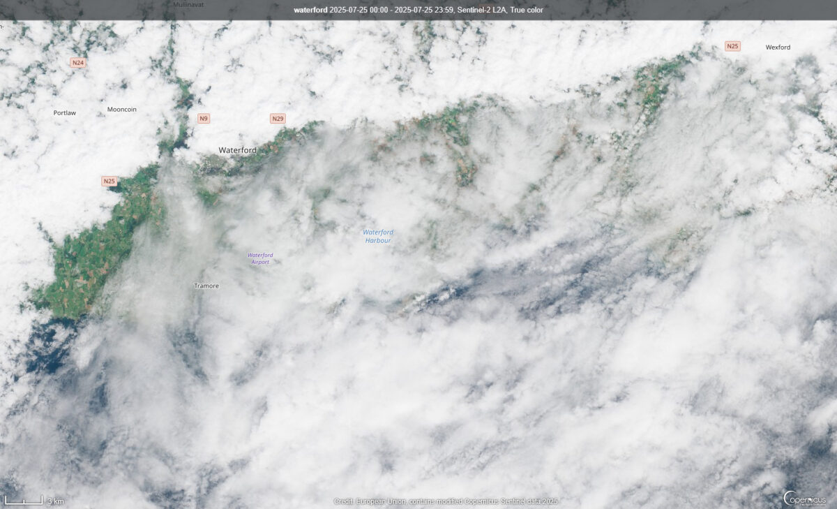 Dull Week Nationwide as Cloud Dominates Irish Skies 26 Waterford