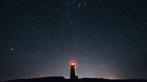 Perseid meteor shower