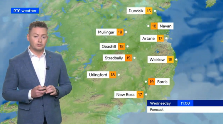 weather1 RTE Weather Forecasts Get a Facelift