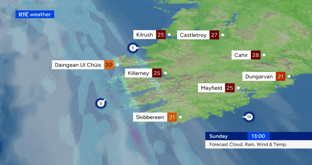 weather4 RTE Weather Forecasts Get a Facelift