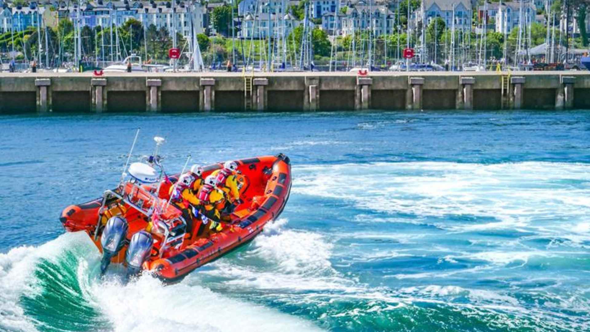 Bangor inshore lifeboat Ruby Robinson. Credit: RNLI/Tom Bell