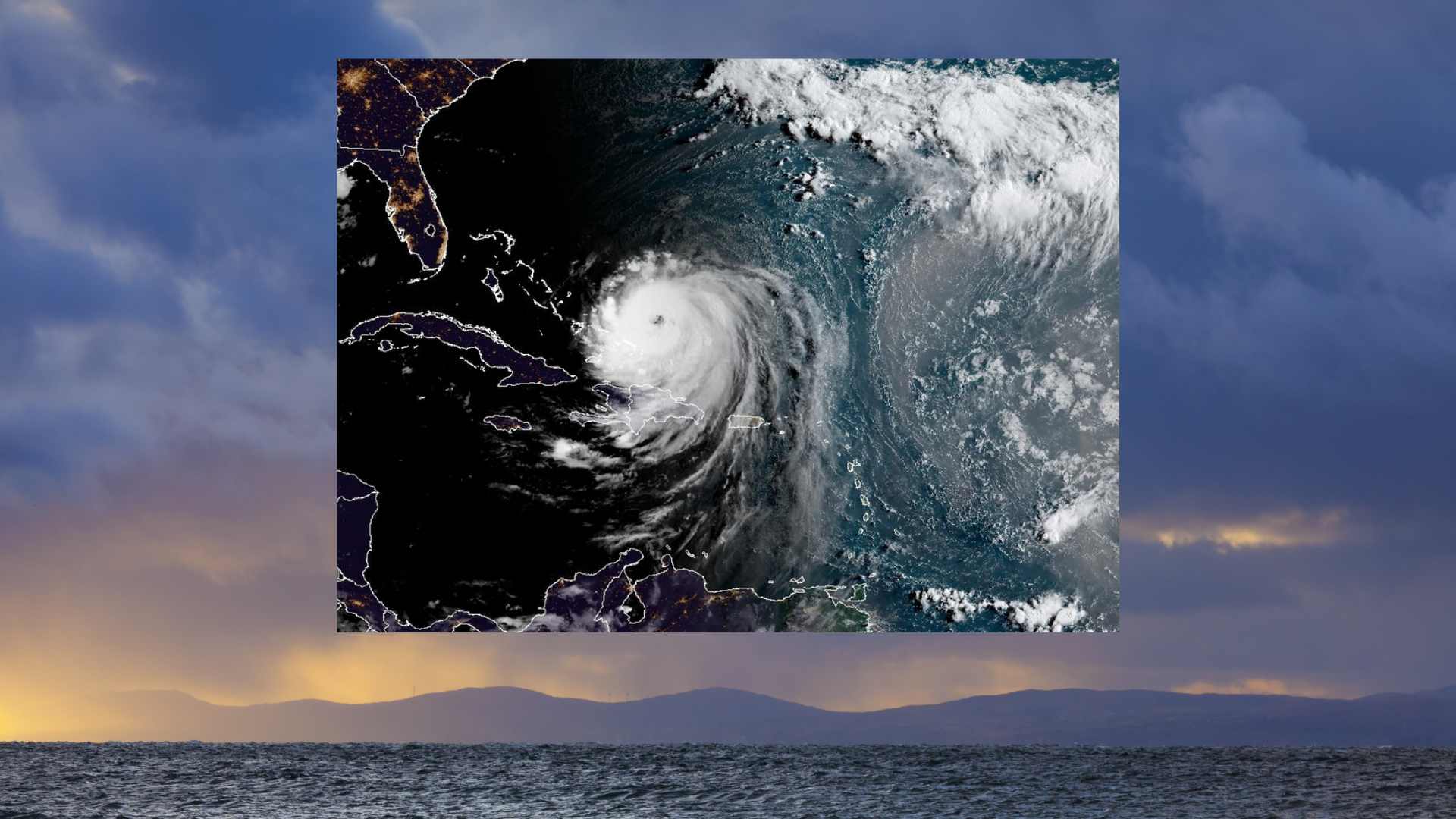 Erin on Monday morning. Credit NHC