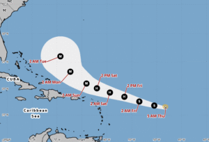 Erin track