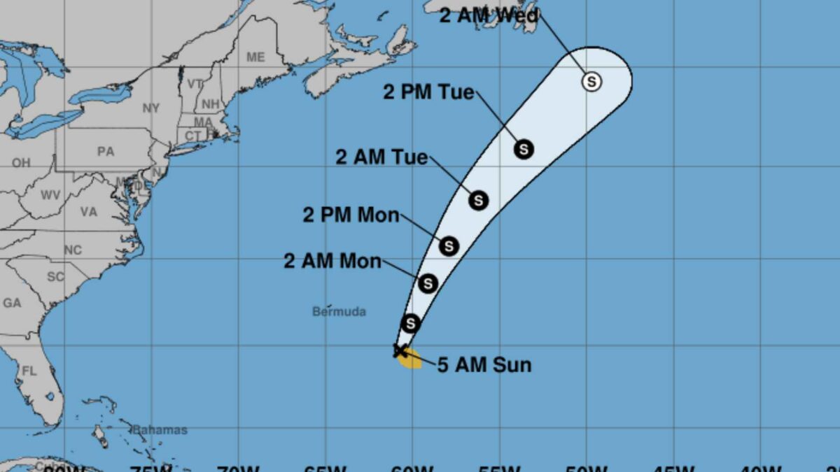 Fernand-1200x675 Fernand Tracks Northeast, Weakening Over Atlantic Waters