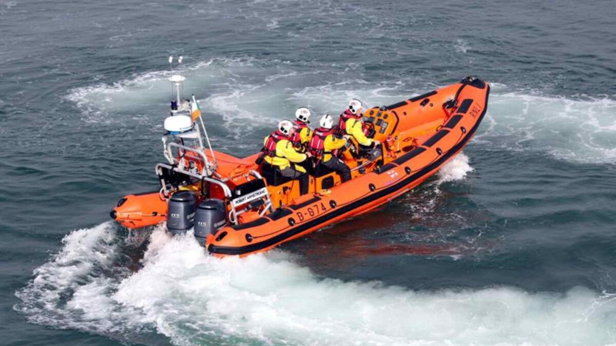  Stricken yacht rescued in Waterford swell