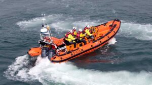 Helvick Head RNLI's inshore lifeboat. Credit: RNLI/Helvick Head