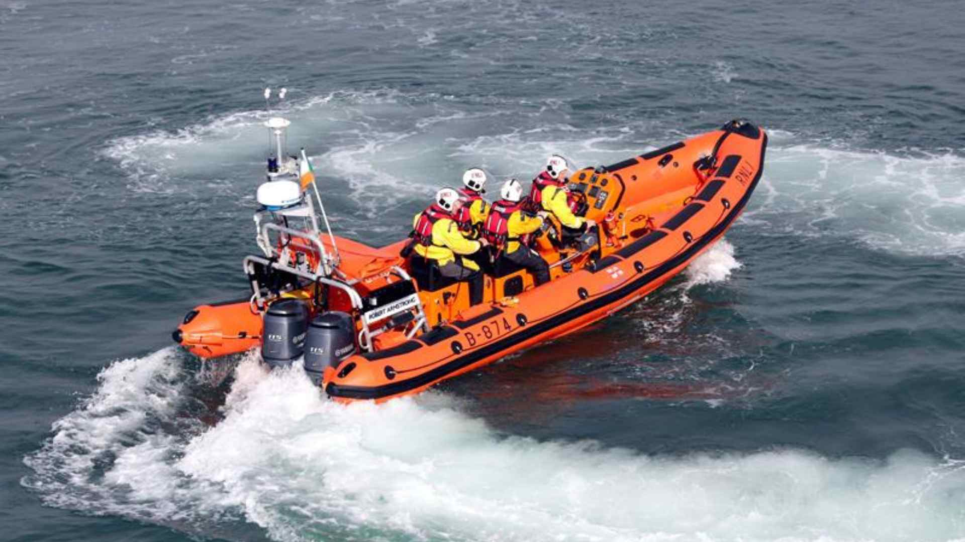 Helvick Head RNLI's inshore lifeboat. Credit: RNLI/Helvick Head