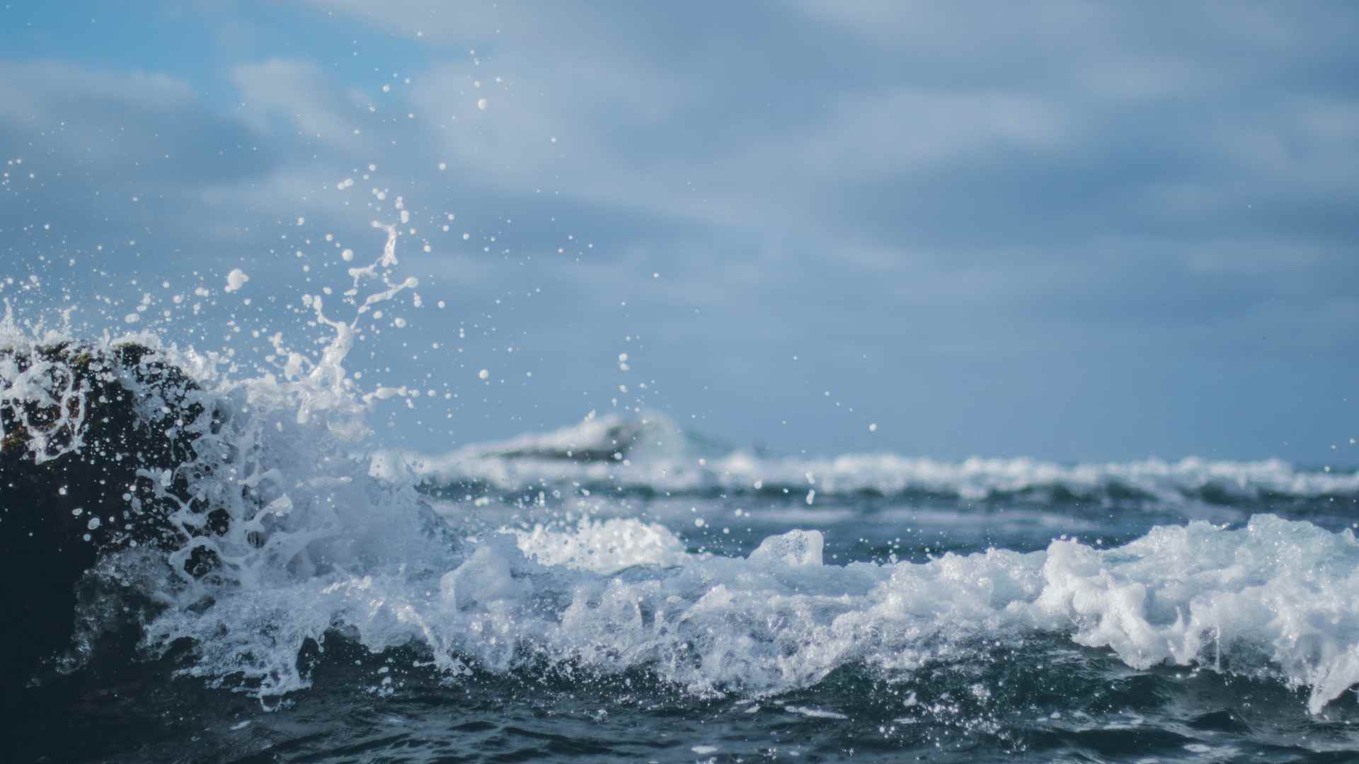 High tide