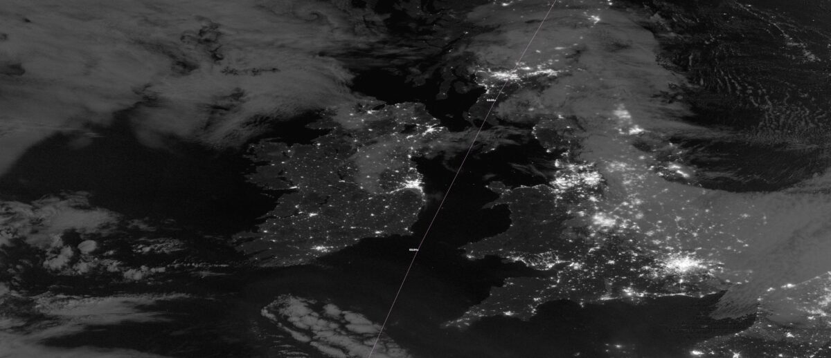 Ireland-and-Britain-1200x518 NASA satellite captures Ireland aglow under clear skies