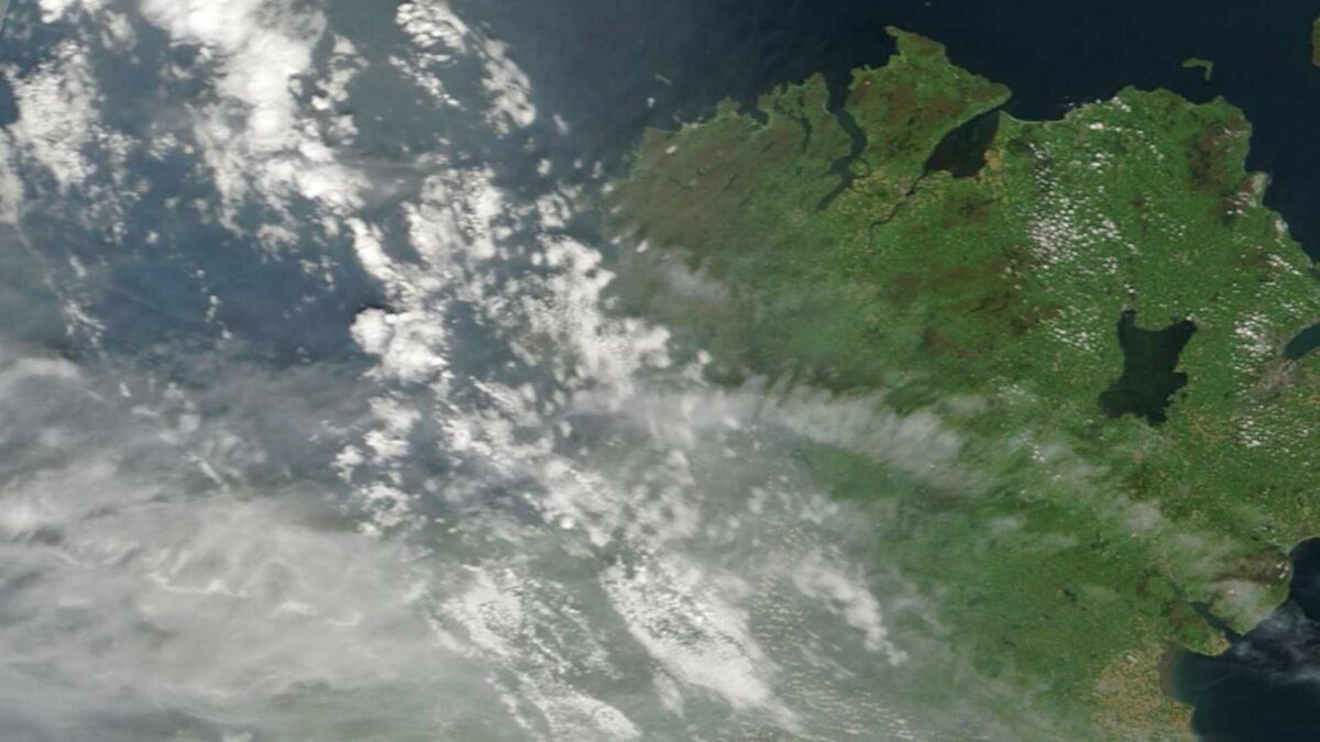 Ireland-from-space-1200x675 Ulster basks in clear skies