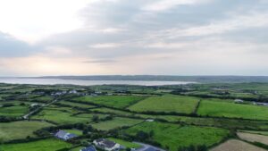 Lahinch, County Clare, as seen from Moy on Sunday evening