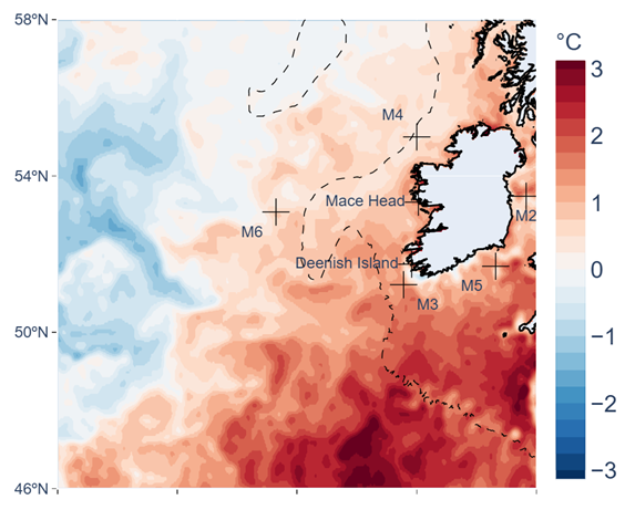 Marine-Heatwave Marine heatwaves on the rise in Irish waters