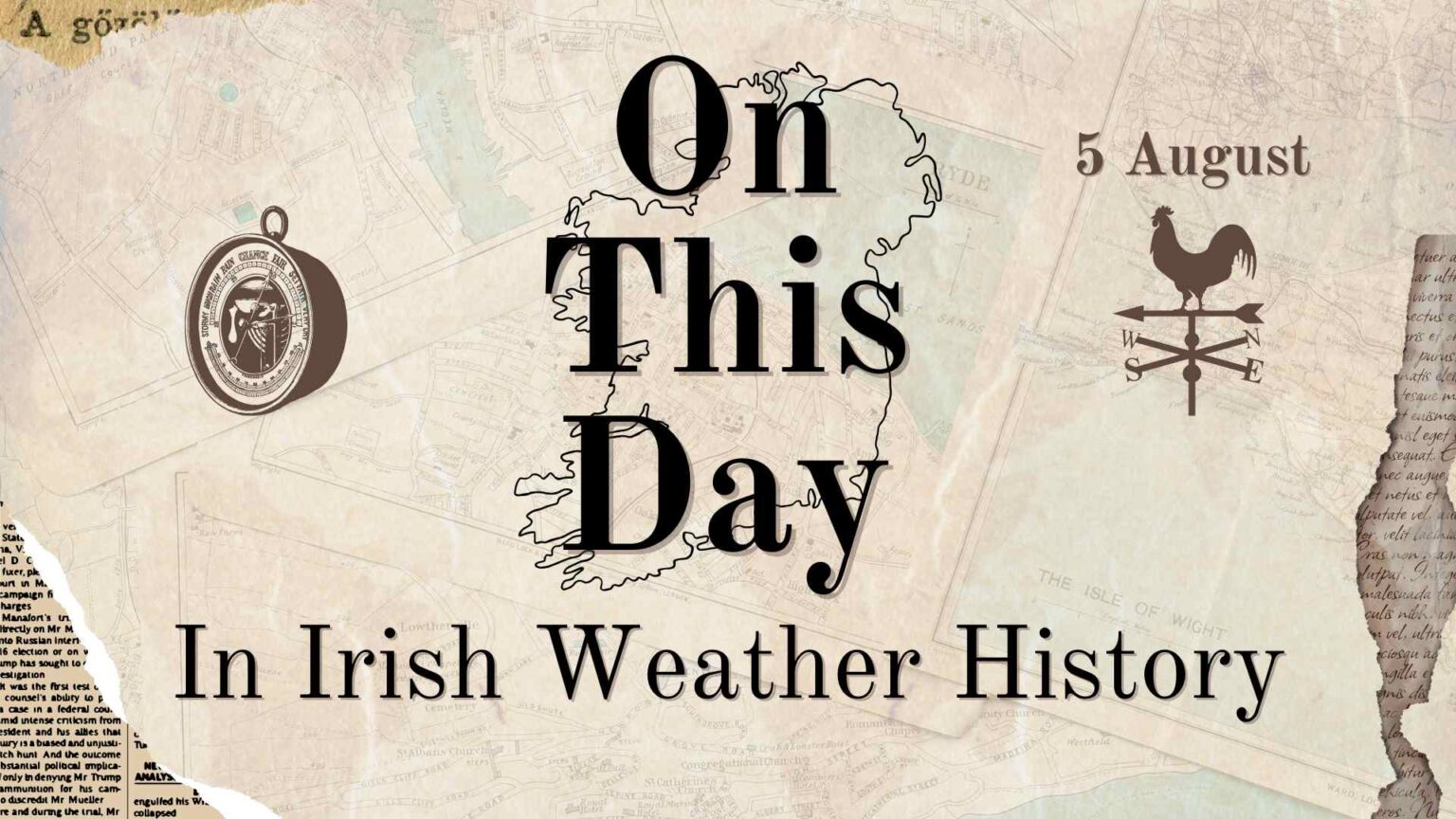 On This Day (5 August) in Irish Weather History
