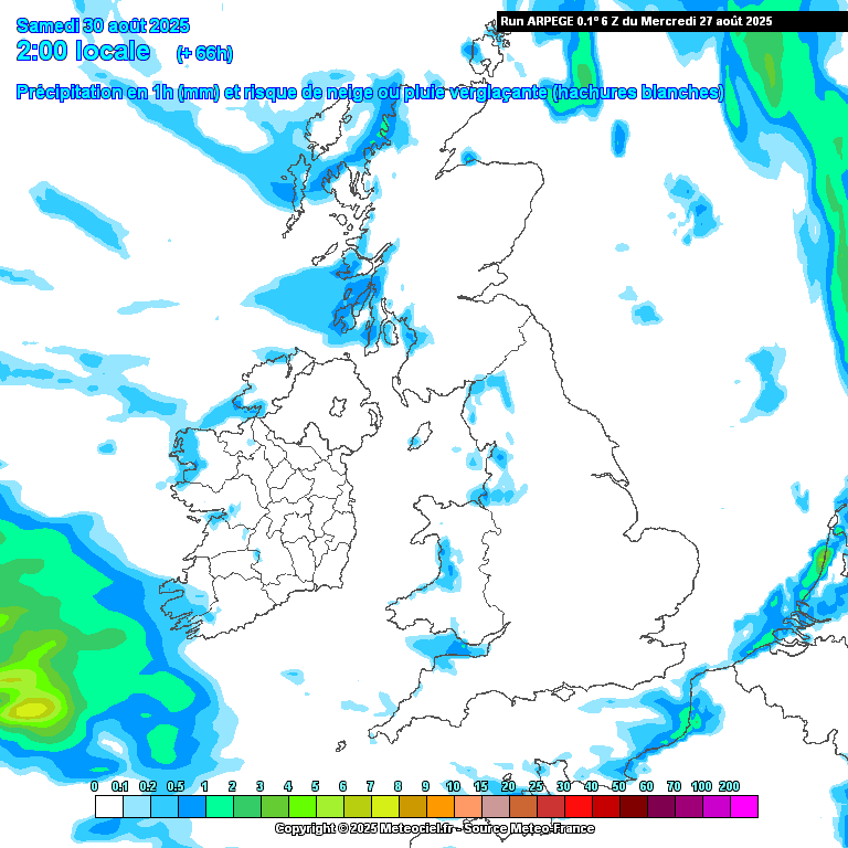 Precipitation Ireland on Close Watch Ahead of Saturday’s Atlantic Low