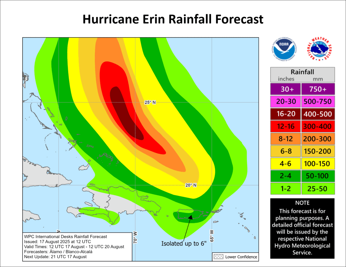 Rainfall-1-1200x927 Hurricane Erin retains power, remnants could end settled spell in Ireland