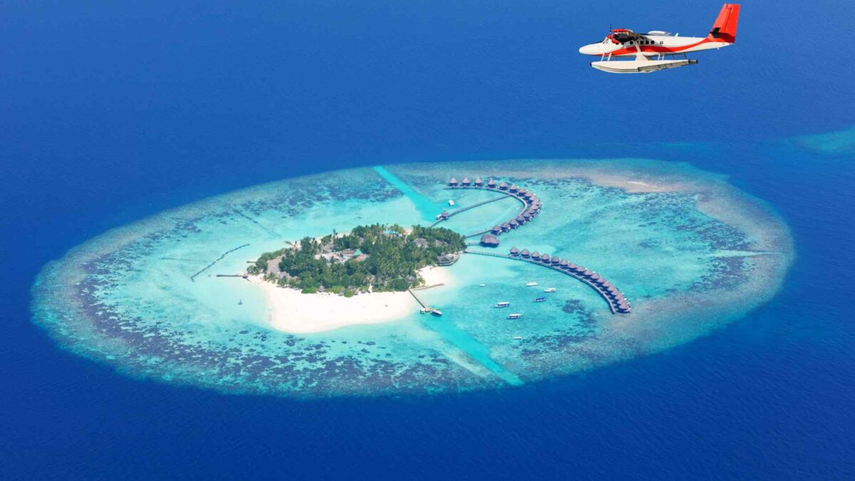 Sea-Plane-Flying-above-Maldives-Islands-1200x675 Ocean levels began accelerating in 1950s, study shows