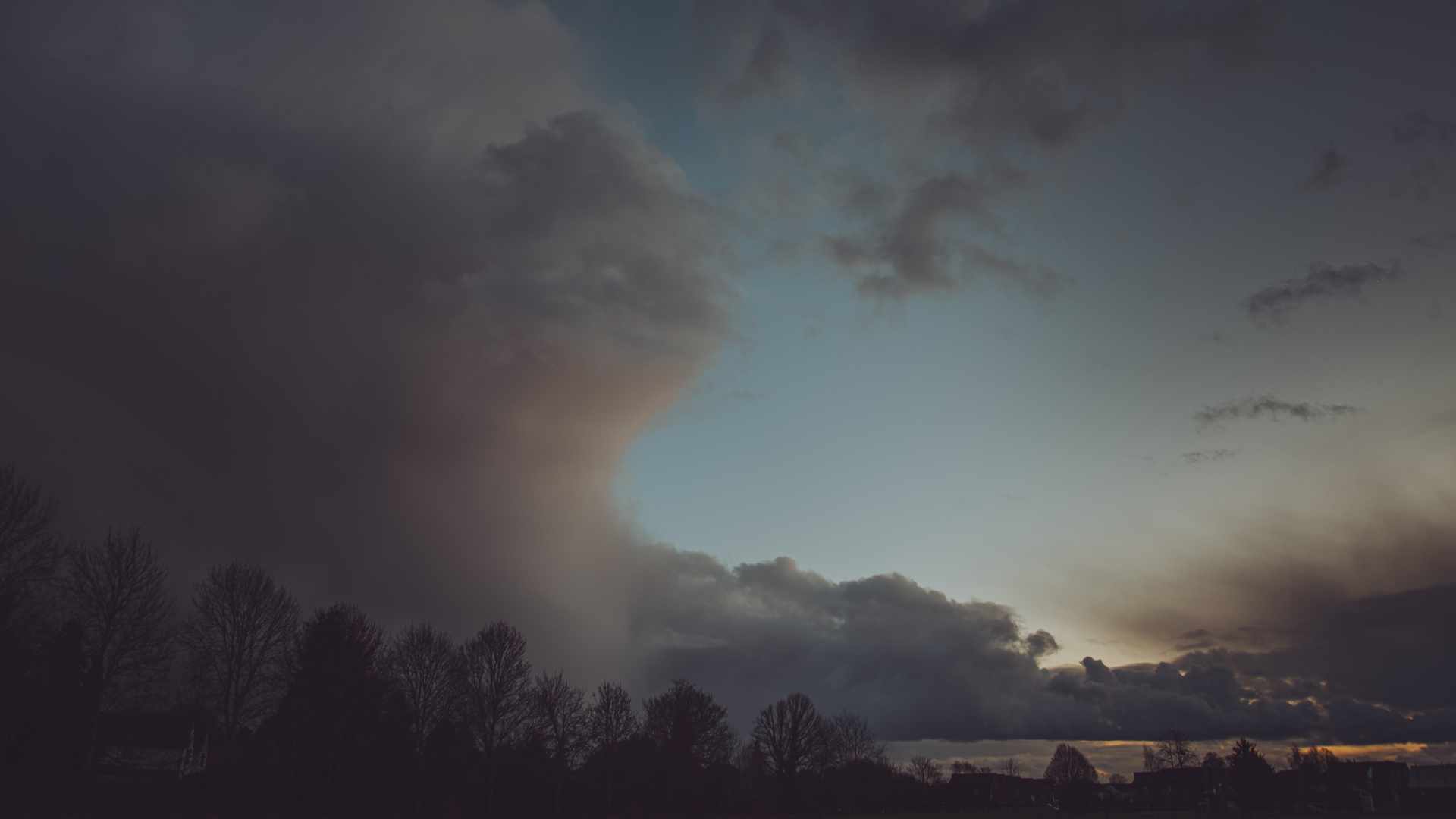 Storm clouds