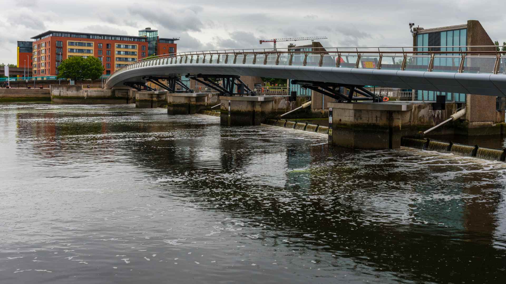 The River Lagan in Belfast, Antrim