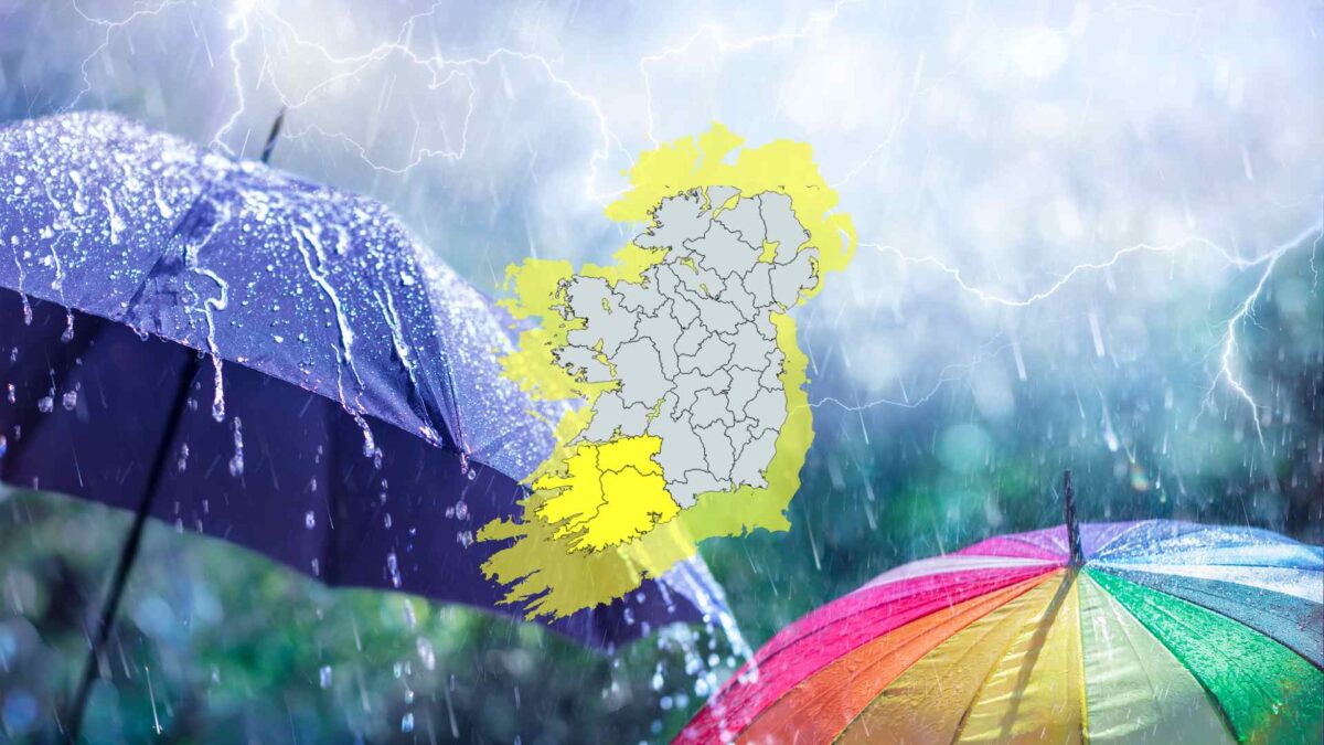 Thunderstorm-1-1200x675 Met Éireann issues alert for Cork, Kerry and Limerick
