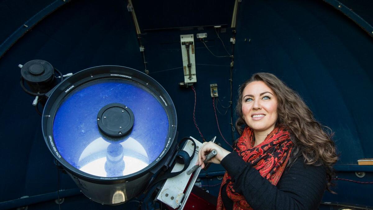 Danielle Wilcox Resident Astronomer at Blackrock Castle Observatory
