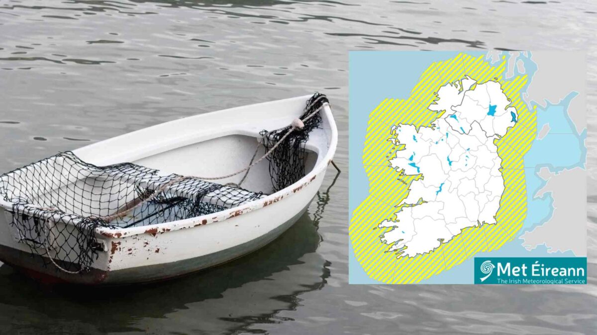 small-boat-1200x675 Small Craft Warnings Issued for All Irish Coasts