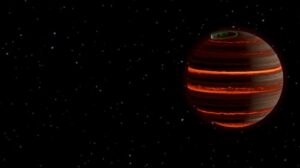 An artistic impression of SIMP-0136.