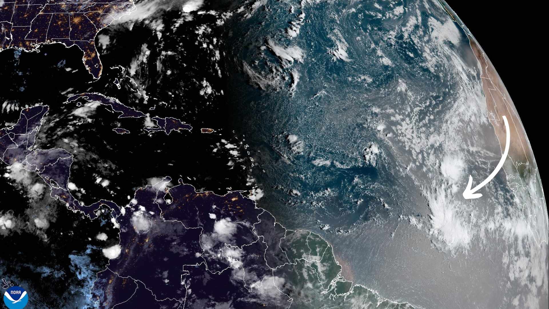 Atlantic tropical wave