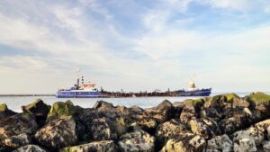 Drogheda bay, County Louth