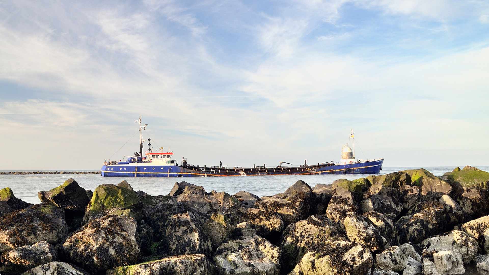Drogheda bay, County Louth