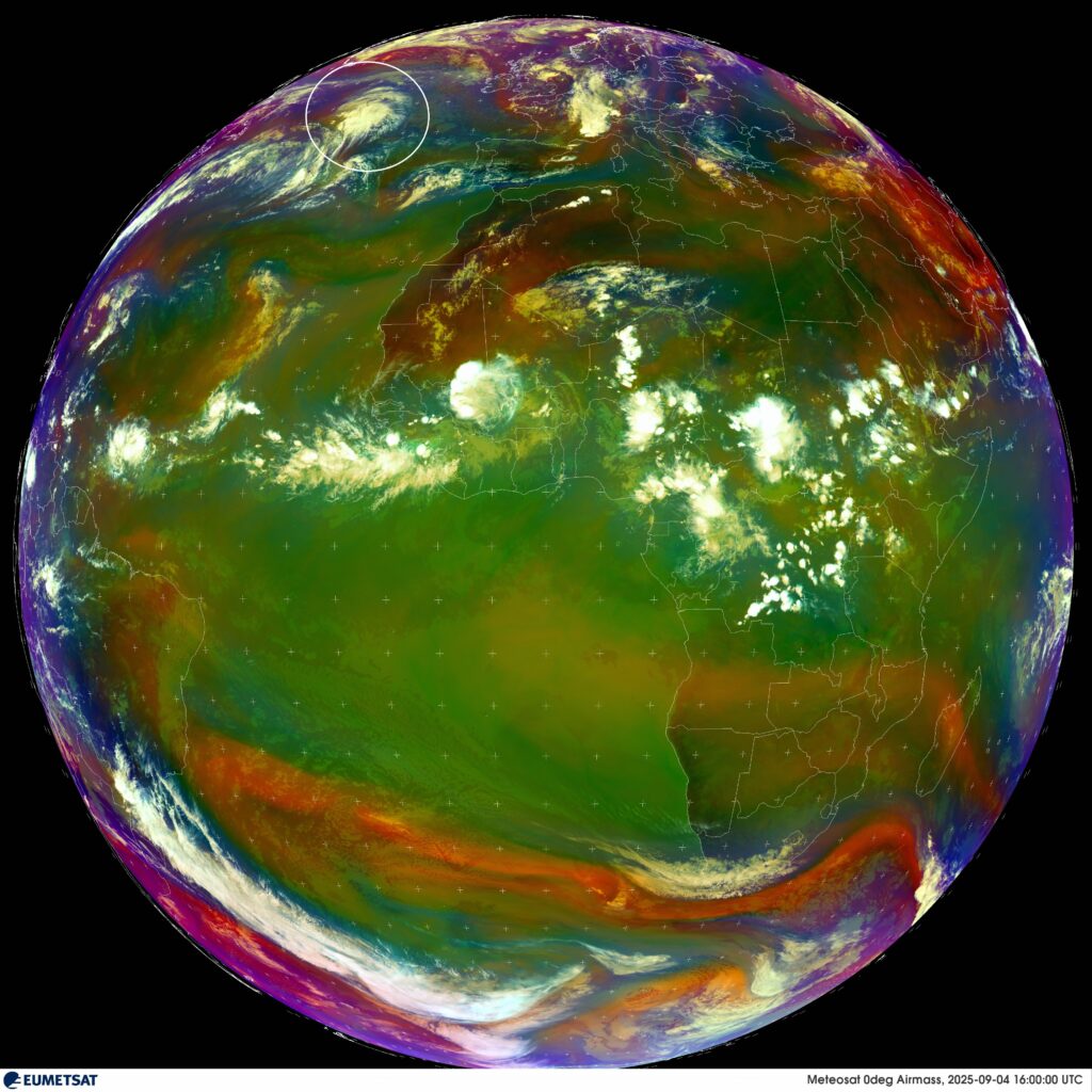 EUMETSAT-1024x1024 Unsettled weekend ahead for Ireland