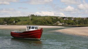 Fishing boat, Rosscarbary, County Cork