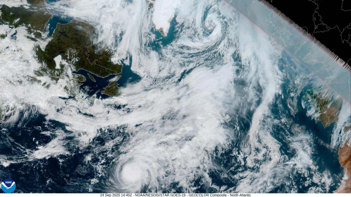 Hurricane-Gabrielle-bottom-centre-tracks-east-northeast-on-Wednesday-1200x675 Hurricane Warning Issued as Gabrielle Bears Down on Azores