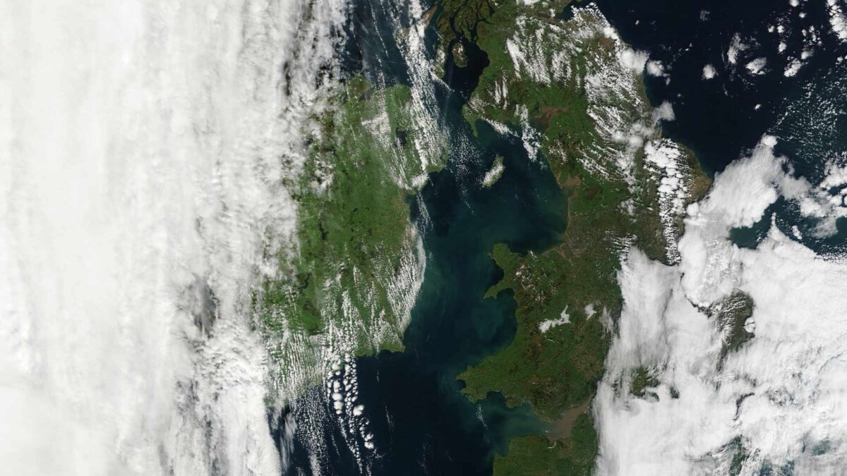 Clouds Gather Ahead of Atlantic Rain