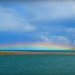 Low Rainbow photographed over Dublin Bay 1 A low rainbow over Dublin Bay