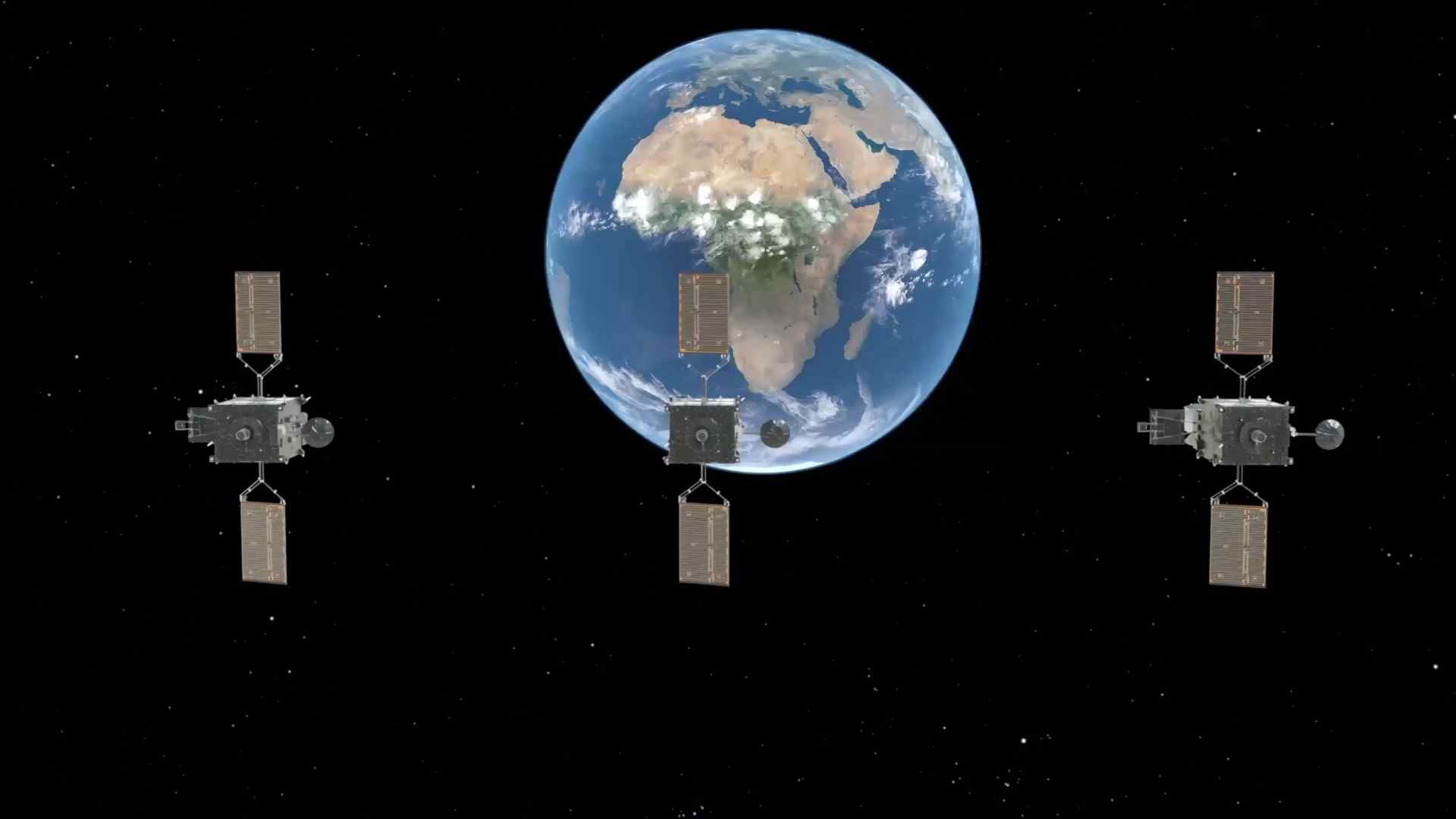 MTG satellites in orbit