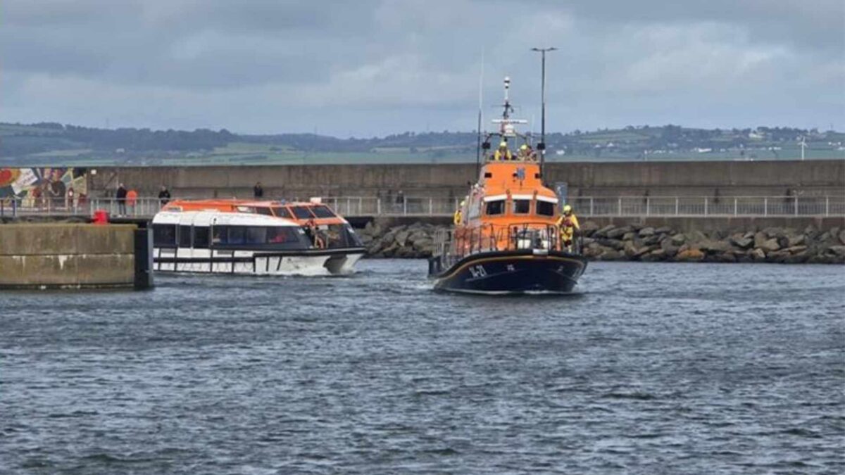 Medical-Evacuation-in-Bangor.-Credit-RNLIBangor-1200x675 RNLI responds to two emergencies off Down coast