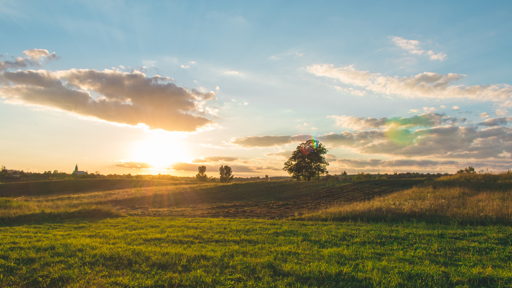 Mixed skies in August