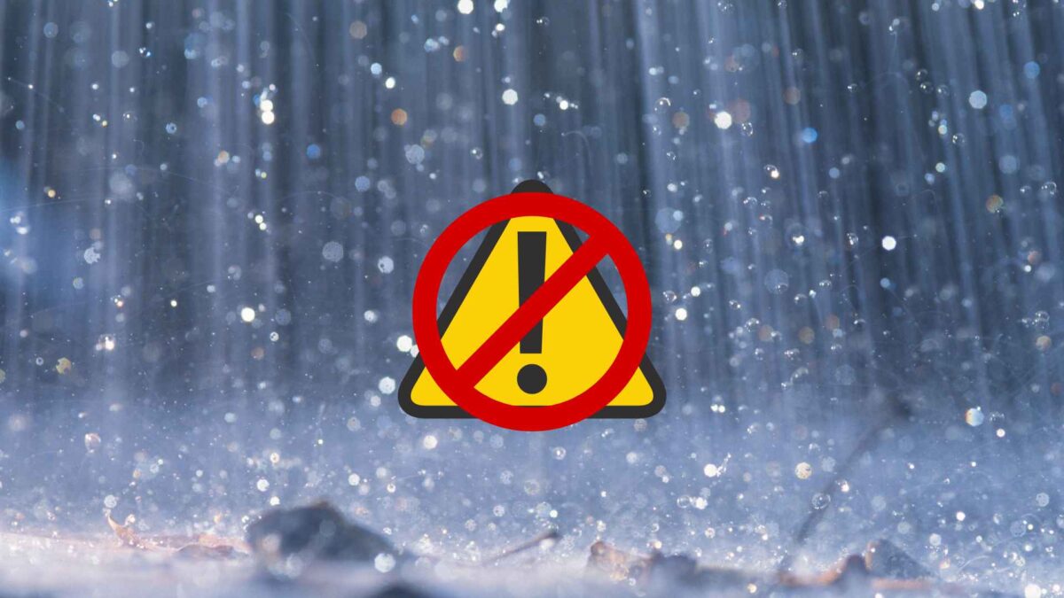 Rain-1-1200x675 Status Yellow Rainfall Warnings Lifted
