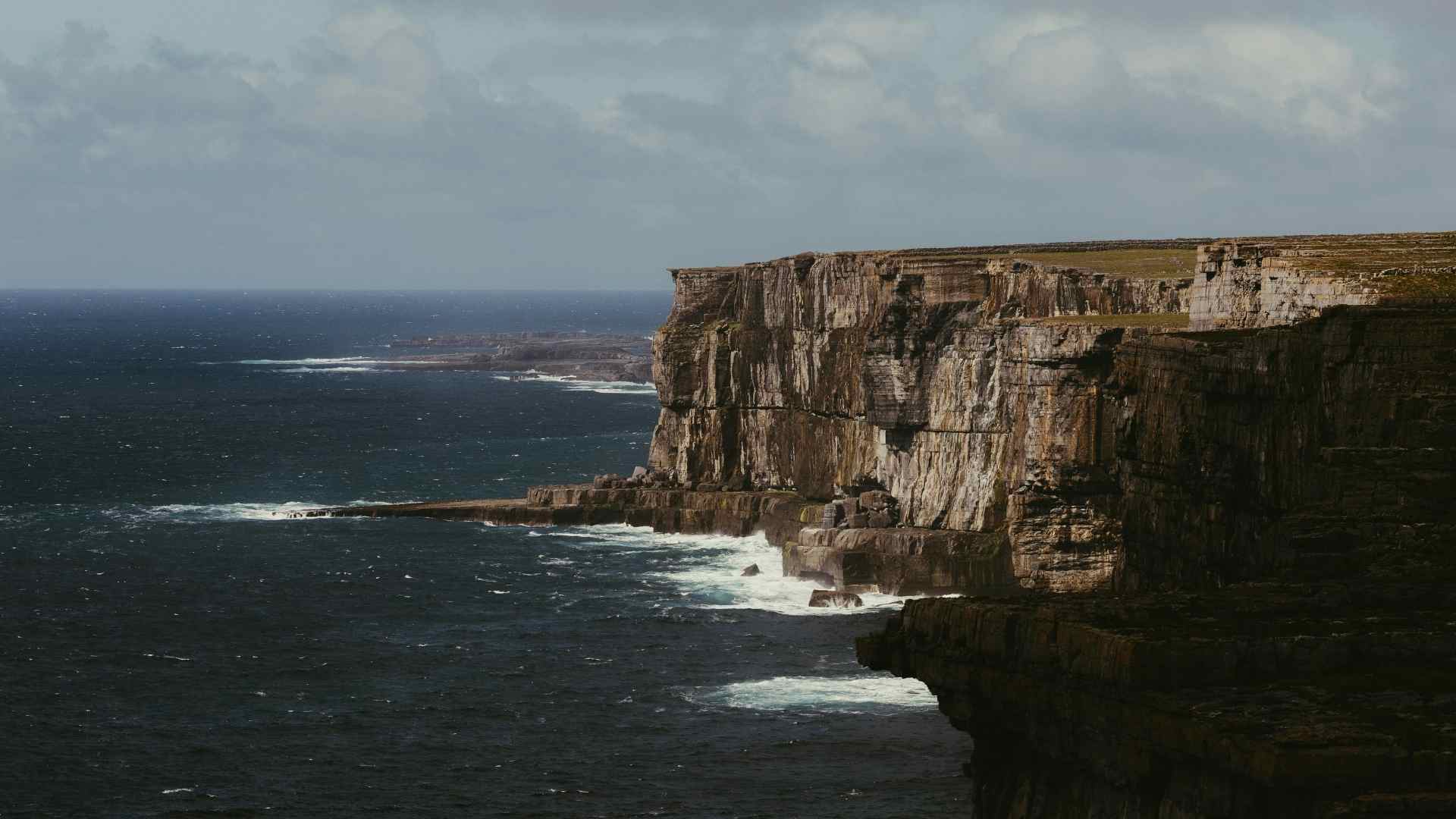 Sea and Cliffs
