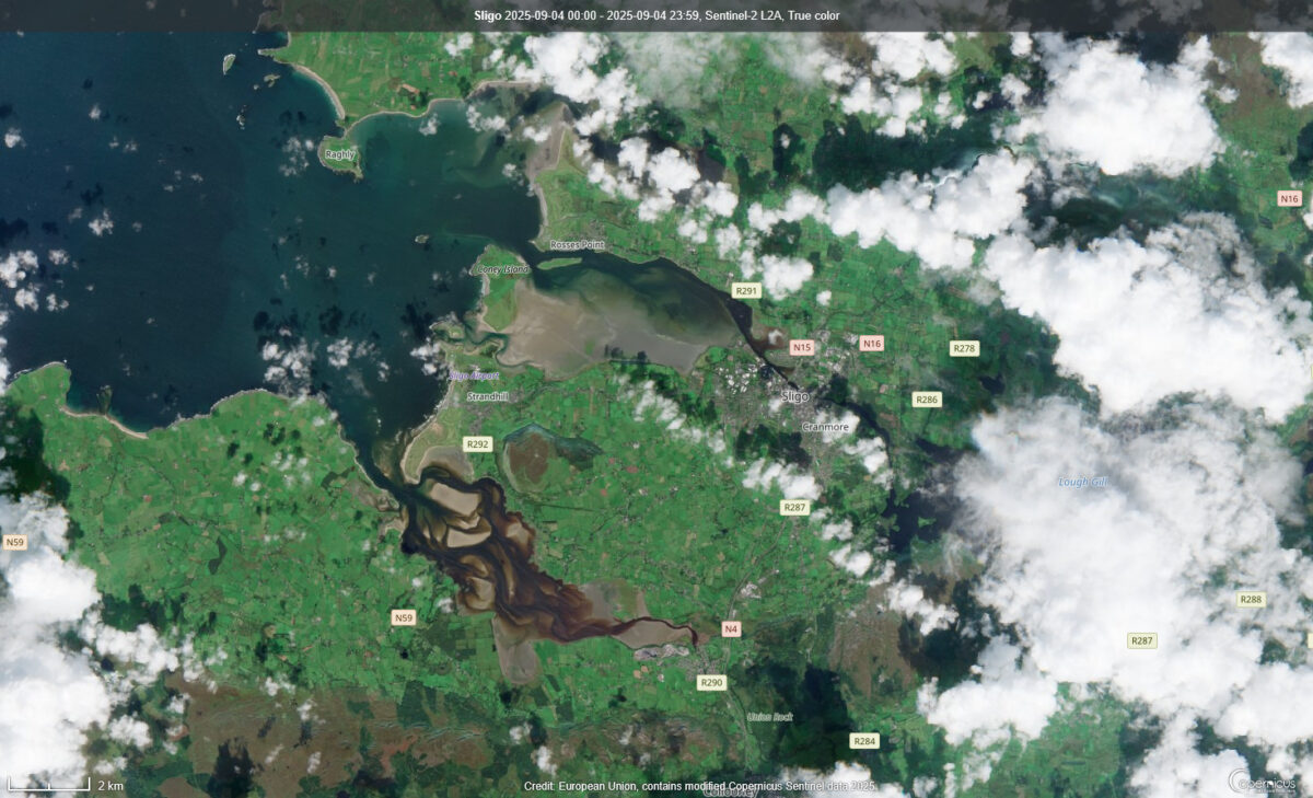 Sligo-1200x729 Satellite Shows West Coast Bays Clouded by River Silt