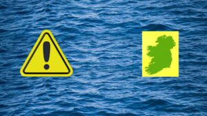 Small Craft warning for all Irish coasts