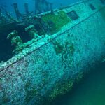 Sunken ship munitions