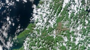 The Shannon Estuary on Tuesday. Credit Copernicus