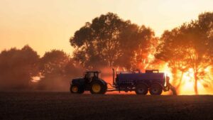 Tractor field farmer